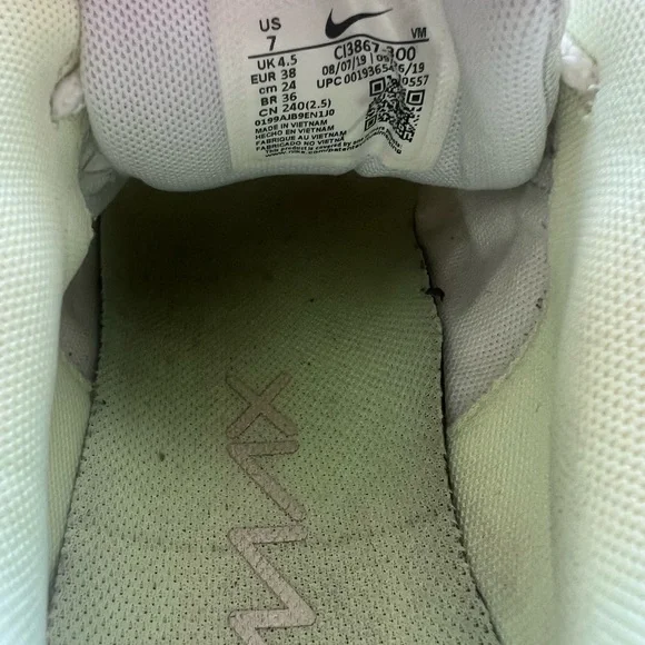 Nike Air Max 200 Pistachio FrostWomen's Sneakers Size 7 - Picture 6 of 10